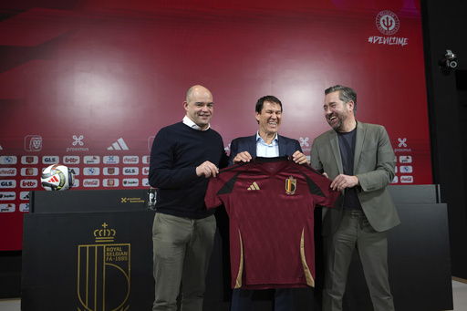 Rudi Garcia, a French coach, appointed as Belgium’s national team manager in his inaugural role.