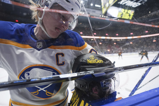 Kulich scores twice, Buffalo Sabres rally to defeat Vancouver Canucks 3-2