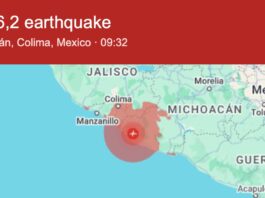 A powerful 6.2 Earthquake Strikes Mexico (Photo: Google)