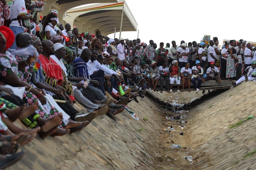 Mahama inaugurated as Ghana’s president for a third term amid an economic downturn.