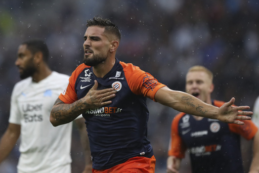 Ex-Montpellier forward Andy Delort rejoins Ligue 1 team to aid in their battle against relegation