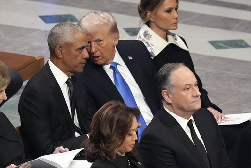 Michelle Obama skips Jimmy Carter’s state funeral