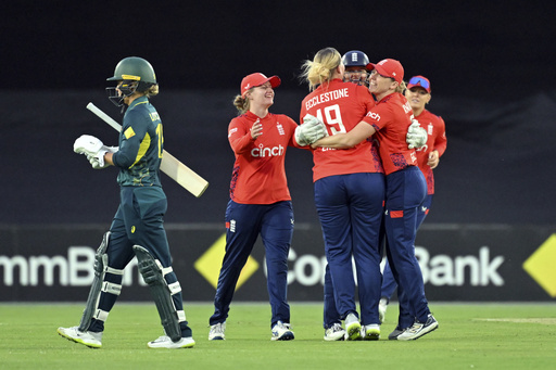 Australia’s women’s team clinches Ashes series with another T20 triumph against England