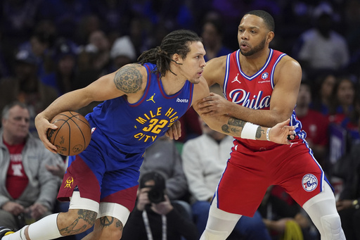 Jokic sinks crucial 3-pointer with 39 seconds remaining, leading Nuggets past Maxey and the 76ers 137-134