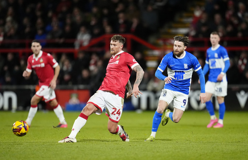 Wrexham and Birmingham finish 1-1 in ‘Hollywood derby’ match