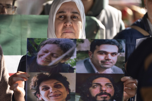 Demonstrators in Syria call for justice for missing activists and accountability from all groups involved