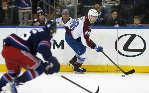 Lehkonen’s decisive goal secures 5-4 win for Avs against Rangers