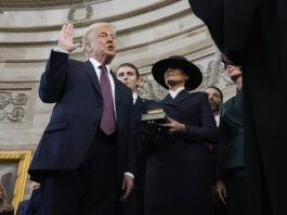 Donald Trump is sworn in as the 47th president