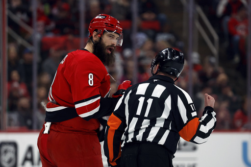 Seth Jarvis nets two goals to lead Carolina Hurricanes over Vegas Golden Knights 3-2