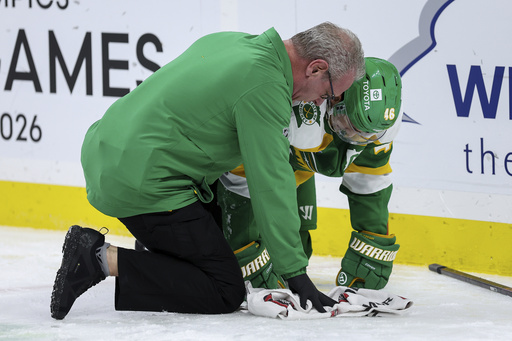 Minnesota Wild’s captain Jared Spurgeon sidelined for 2-3 weeks due to slew-foot injury