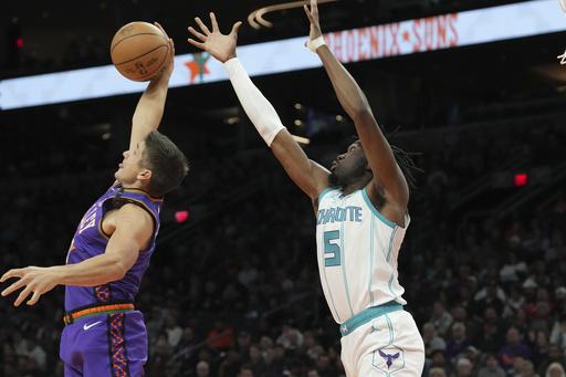 Booker nets 30 while Durant adds 27 in Suns’ comeback victory over Hornets 120-113