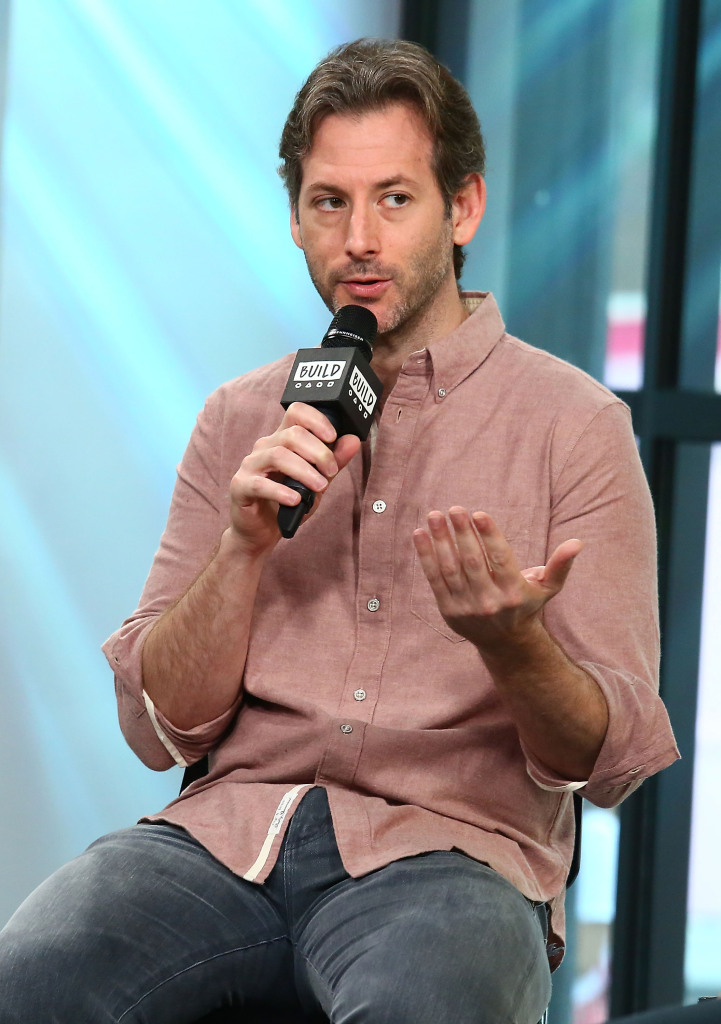 NEW YORK, NY - JUNE 29: Director Jeff Baena discusses "The Little Hours" at Build Studio on June 29, 2017 in New York City. (Photo by Astrid Stawiarz/Getty Images)