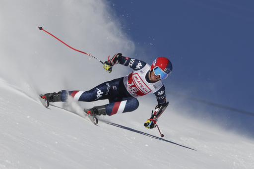 Sisters Sam, Lauren, and Alli Macuga compete in various skiing events, hoping to reunite at the Olympics.