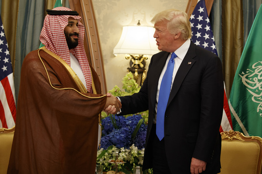 Saudi crown prince announces plans for $600 billion investment in the US during conversation with Trump.