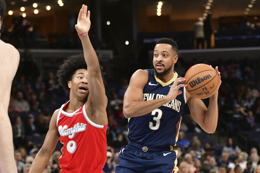 Jaren Jackson Jr. contributes 29 points in Grizzlies’ 139-126 win against the Pelicans.