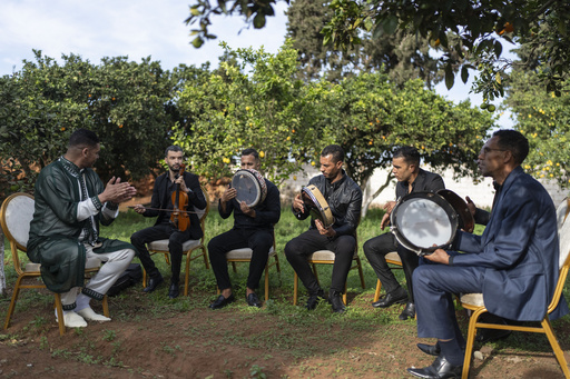 Moroccan folk musicians unite cultures and preserve heritage from city pubs to rural nuptials