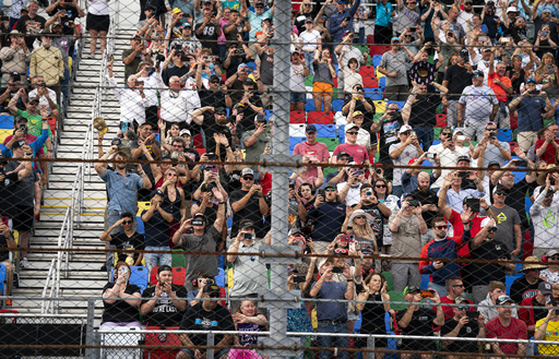 Daytona 500 restarts following extended rain interruption; Trump present for NASCAR’s premier race kickoff