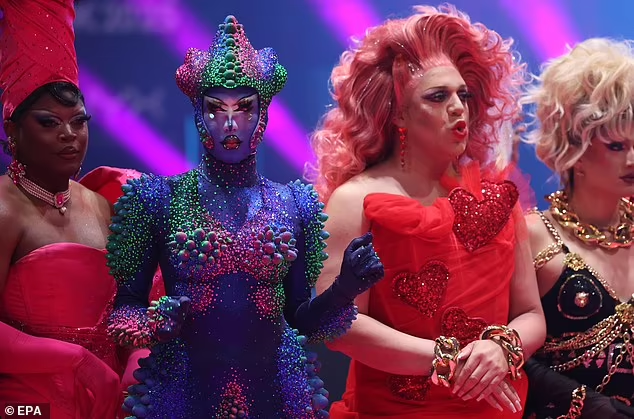 Drag Queens attend the RuPaul's DragCon UK 2025 at the Excel Centre in London, Britain, 10 January 2025. The U.S. State Department will no longer fund DEI projects like Colombian transgender operas or Peruvian trans comic books, Mast told DailyMail.com 