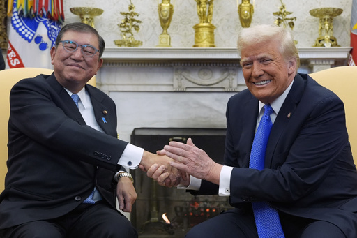 Current Update: Trump and Japan’s Prime Minister Shigeru Ishiba conduct a collaborative press briefing