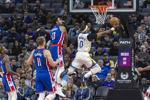 Hield and Moody each score 22 as Warriors crush Kings 132-106.