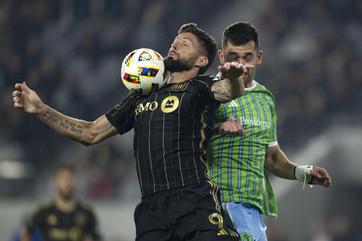 Police report that Olivier Giroud, striker for Los Angeles FC, was the victim of a burglary at his residence.