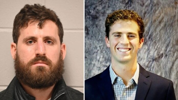 Princeton soccer star Matthew Hertgen (L) accused of killing his brother Joseph Hertgen (R) (NJ Prosecutors Office, Joe Hertgen/Linkedin)