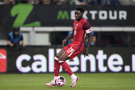 Alphonso Davies of Canada chooses to remain with Bayern Munich.