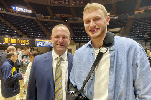 Tucker DeVries of West Virginia sidelined for the remainder of the season due to upper-body injury