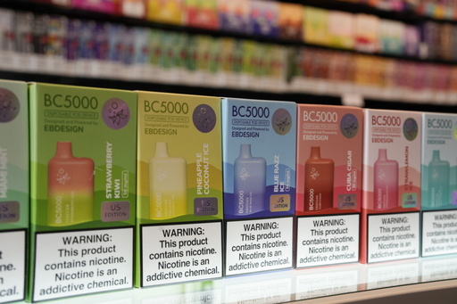 California legislators introduce legislation to prohibit the sale of single-use e-cigarettes.