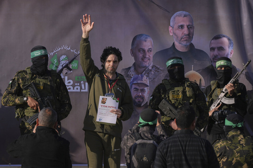 Latest updates from the Middle East: Hamas releases three captives in ceasefire agreement