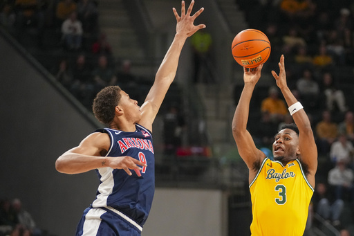 Tobe Awaka records a double-double, helping No. 19 Arizona end losing streak with 74-67 victory over Baylor