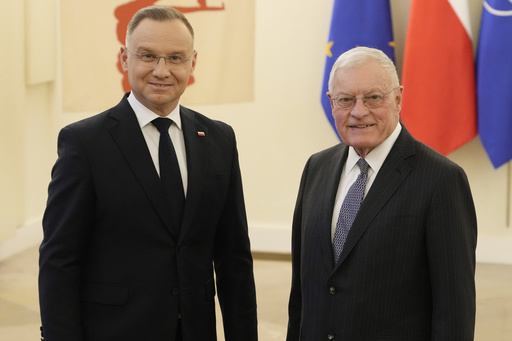 Poland’s leader confirms US guarantees troop levels will remain unchanged in the region.