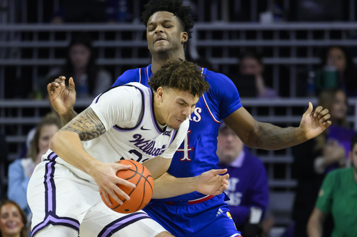 Kansas State secures fifth consecutive win by defeating No. 16 Kansas 81-73