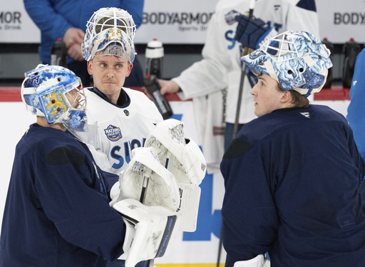 Kevin Lankinen steps in for Juuse Saros as Finland’s goaltender in the 4 Nations Face-Off against Sweden.