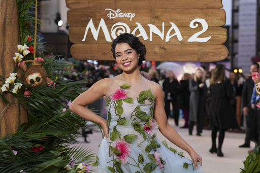 Disney reports strong first-quarter profits thanks to the success of ‘Moana 2’ at the box office.