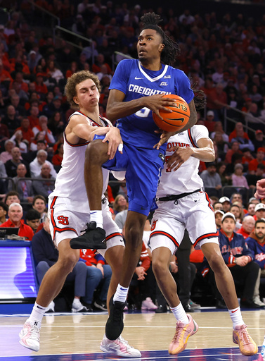 RJ Luis Jr. propels No. 9 St. John’s to a 79-73 victory against No. 24 Creighton, widening their Big East advantage.