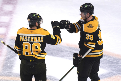 Jeremy Swayman records 35 saves in Bruins’ 3-0 shutout victory over the Wild