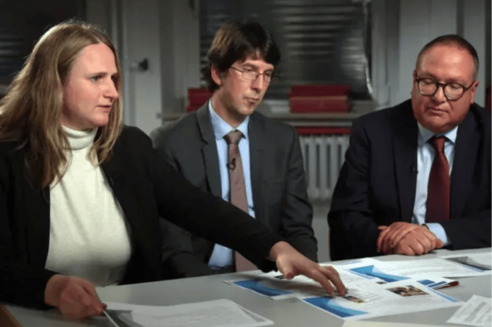 Prosecutors Svenja Meininghaus, Dr. Matthäus Fink and Frank-Michael Laue told 60 Minutes that their work ensures democracy remains intact by preventing harmful rhetoric from spreading unchecked.