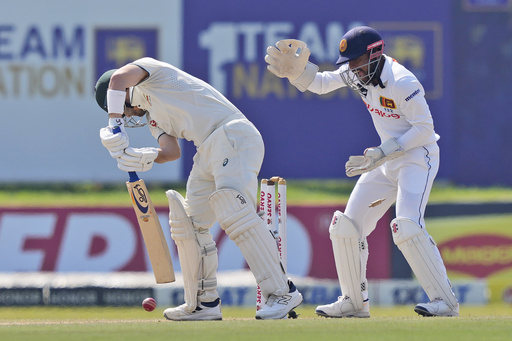 Wicketkeeper Alex Carey shines as Australia gains the upper hand in the second Test versus Sri Lanka.