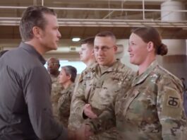 Secretary of Defense Pete Hegseth stormed the US-Mexico border in El Paso, Texas, making bold promises. He pledged full Pentagon support to Border Patrol. (Photo: NYP/YouTube)