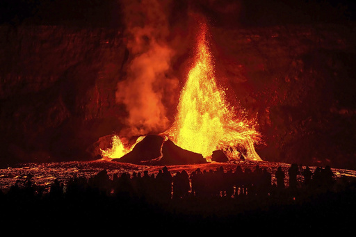 Kilauea eruption sees dramatic lava fountains in recent volcanic activity in Hawaii