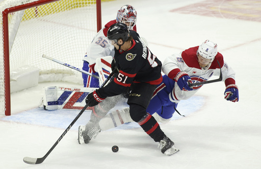 Brendan Gallagher contributes with a goal and an assist in the Canadiens’ 5-2 win against the Senators.