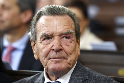 Ex-German Chancellor Gerhard Schröder seeks medical help following burnout symptoms