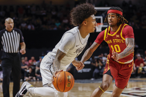 Keshon Gilbert scores 15 as Iowa State secures a 77-65 victory against UCF.