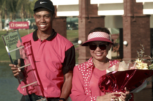 Tiger Woods announces the passing of his mother, referring to Kultida Woods as a ‘force of nature’