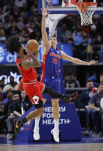 Cade Cunningham scores 22 points and dishes out 15 assists as Pistons defeat Bulls 127-119