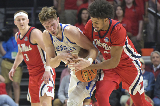 Murrell nets 24 points as No. 25 Mississippi takes down No. 14 Kentucky 98-84 with a strong start