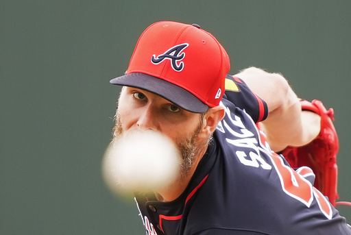 NL Cy Young Award recipient Chris Sale delivers 2 flawless innings for Atlanta in his first spring appearance.