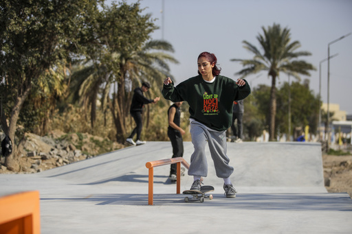 Skate park opens in Baghdad, providing a long-awaited safe haven for Iraqi youth