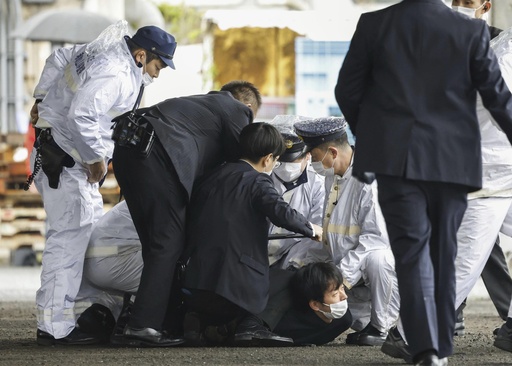 Japanese individual who launched pipe bomb at former PM Kishida claims in court he had no intent to kill.